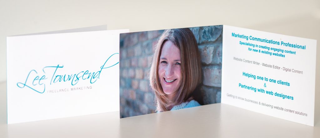 Example of headshot used on business card